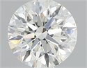 Natural Diamond 0.40 Carats, Round with Excellent Cut, G Color, SI1 Clarity and Certified by GIA