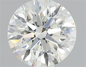 Picture of Natural Diamond 0.40 Carats, Round with Excellent Cut, G Color, SI1 Clarity and Certified by GIA