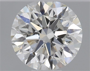 Picture of Natural Diamond 0.40 Carats, Round with Excellent Cut, G Color, SI2 Clarity and Certified by GIA