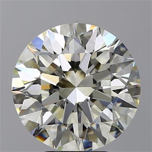 Picture of Natural Diamond 5.03 Carats, Round with Excellent Cut, K Color, VS1 Clarity and Certified by GIA