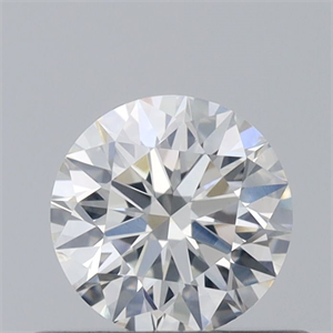 Picture of Natural Diamond 0.40 Carats, Round with Very Good Cut, H Color, SI1 Clarity and Certified by GIA