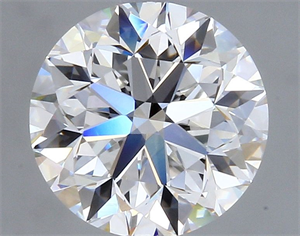 Picture of Natural Diamond 1.50 Carats, Round with Very Good Cut, F Color, VVS2 Clarity and Certified by GIA