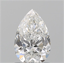 Natural Diamond 1.03 Carats, Pear with  Cut, F Color, VVS1 Clarity and Certified by GIA