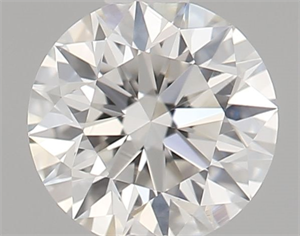 Picture of Natural Diamond 0.40 Carats, Round with Excellent Cut, G Color, VVS2 Clarity and Certified by GIA