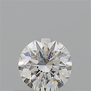 Picture of Natural Diamond 0.40 Carats, Round with Very Good Cut, H Color, SI1 Clarity and Certified by GIA