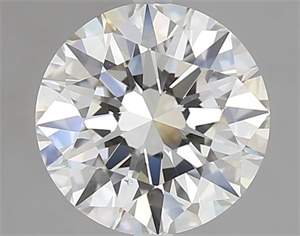 Picture of Natural Diamond 2.01 Carats, Round with Excellent Cut, H Color, VS2 Clarity and Certified by GIA