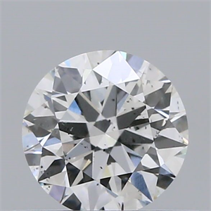 Picture of Natural Diamond 0.40 Carats, Round with Excellent Cut, E Color, SI2 Clarity and Certified by GIA