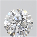 Natural Diamond 0.41 Carats, Round with Excellent Cut, E Color, SI2 Clarity and Certified by GIA