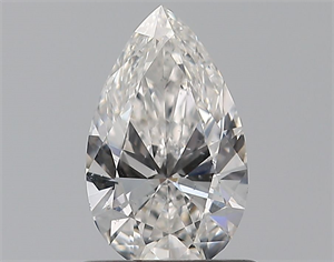 Picture of Natural Diamond 0.70 Carats, Pear with  Cut, E Color, SI1 Clarity and Certified by GIA