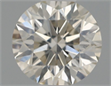 Natural Diamond 0.40 Carats, Round with Excellent Cut, K Color, SI1 Clarity and Certified by IGI