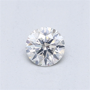 Picture of Natural Diamond 0.40 Carats, Round with Excellent Cut, G Color, I1 Clarity and Certified by GIA