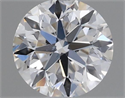 Natural Diamond 0.40 Carats, Round with Good Cut, D Color, VS1 Clarity and Certified by GIA