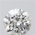 Natural Diamond 0.40 Carats, Round with Excellent Cut, G Color, VS2 Clarity and Certified by GIA