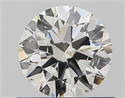 Natural Diamond 0.58 Carats, Round with Very Good Cut, H Color, SI2 Clarity and Certified by GIA