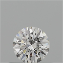 Natural Diamond 0.40 Carats, Round with Excellent Cut, E Color, SI2 Clarity and Certified by GIA