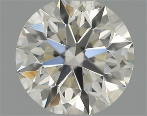 Picture of Natural Diamond 0.60 Carats, Round with Excellent Cut, I Color, VS2 Clarity and Certified by IGI