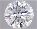 Natural Diamond 0.42 Carats, Round with Excellent Cut, H Color, VS2 Clarity and Certified by GIA