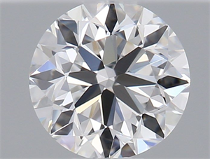 Picture of Natural Diamond 0.40 Carats, Round with Very Good Cut, D Color, VVS2 Clarity and Certified by GIA