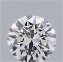 Natural Diamond 0.40 Carats, Round with Very Good Cut, D Color, VS2 Clarity and Certified by GIA