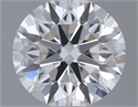 Natural Diamond 0.42 Carats, Round with Excellent Cut, G Color, VVS1 Clarity and Certified by GIA