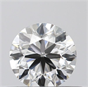 Natural Diamond 0.40 Carats, Round with Very Good Cut, G Color, SI1 Clarity and Certified by GIA