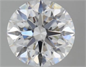 Natural Diamond 2.51 Carats, Round with Excellent Cut, E Color, VS1 Clarity and Certified by GIA