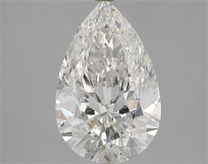 Picture of Natural Diamond 3.01 Carats, Pear with  Cut, I Color, SI2 Clarity and Certified by GIA