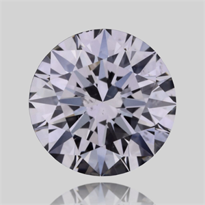 Picture of Natural Diamond 0.40 Carats, Round with Excellent Cut, F Color, SI1 Clarity and Certified by GIA