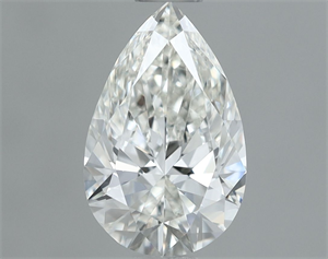 Picture of Natural Diamond 0.70 Carats, Pear with  Cut, G Color, VVS1 Clarity and Certified by IGI