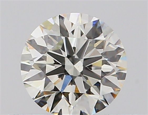 Picture of Natural Diamond 0.40 Carats, Round with Excellent Cut, G Color, VS2 Clarity and Certified by GIA