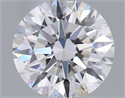 Natural Diamond 0.40 Carats, Round with Excellent Cut, D Color, VS2 Clarity and Certified by GIA