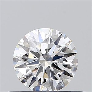 Picture of Natural Diamond 0.40 Carats, Round with Excellent Cut, E Color, SI1 Clarity and Certified by GIA