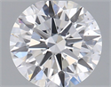 Natural Diamond 0.40 Carats, Round with Excellent Cut, D Color, SI1 Clarity and Certified by GIA