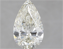 Natural Diamond 2.44 Carats, Pear with  Cut, K Color, VVS2 Clarity and Certified by IGI