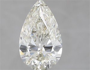 Picture of Natural Diamond 2.44 Carats, Pear with  Cut, K Color, VVS2 Clarity and Certified by IGI