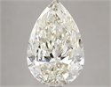 Natural Diamond 5.02 Carats, Pear with  Cut, J Color, VS2 Clarity and Certified by IGI