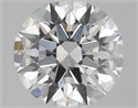 Natural Diamond 0.40 Carats, Round with Excellent Cut, F Color, VS2 Clarity and Certified by GIA