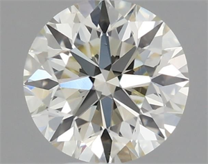 Picture of Natural Diamond 0.40 Carats, Round with Very Good Cut, J Color, VS1 Clarity and Certified by IGI