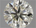 Natural Diamond 0.40 Carats, Round with Very Good Cut, K Color, VS1 Clarity and Certified by IGI