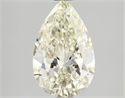 Natural Diamond 1.71 Carats, Pear with  Cut, J Color, VVS2 Clarity and Certified by IGI