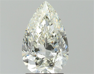 Picture of Natural Diamond 2.01 Carats, Pear with  Cut, J Color, VVS2 Clarity and Certified by IGI