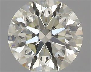 Picture of Natural Diamond 0.40 Carats, Round with Excellent Cut, J Color, IF Clarity and Certified by IGI