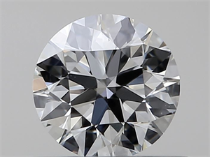 Picture of Natural Diamond 0.40 Carats, Round with Excellent Cut, H Color, VS1 Clarity and Certified by GIA