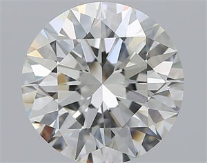 Picture of Natural Diamond 2.00 Carats, Round with Excellent Cut, I Color, VVS1 Clarity and Certified by GIA