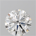 Natural Diamond 2.02 Carats, Round with Excellent Cut, G Color, VVS1 Clarity and Certified by GIA