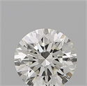 Natural Diamond 0.50 Carats, Round with Excellent Cut, K Color, VVS1 Clarity and Certified by GIA