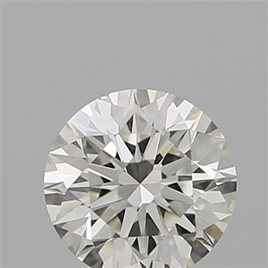 Picture of Natural Diamond 0.50 Carats, Round with Excellent Cut, K Color, VVS1 Clarity and Certified by GIA