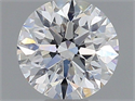 Natural Diamond 0.41 Carats, Round with Excellent Cut, E Color, SI2 Clarity and Certified by GIA