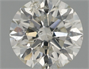 Natural Diamond 0.42 Carats, Round with Excellent Cut, H Color, SI2 Clarity and Certified by IGI