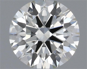 Picture of Natural Diamond 0.45 Carats, Round with Excellent Cut, I Color, VS1 Clarity and Certified by IGI